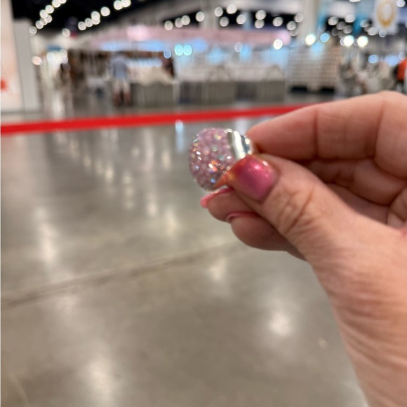 NWT Gorgeous Austrian Crystal / 925 Silver Size 6.5 ring from Mosaico - Picture 6 of 10